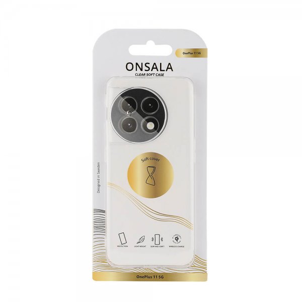 Onsala OnePlus 11 Cover Genanvendt TPU Transparent