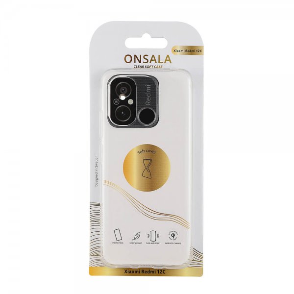 Onsala Xiaomi Redmi 12C Cover Genanvendt TPU Transparent