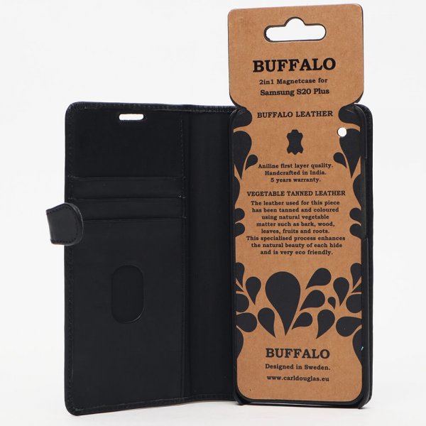 Buffalo Samsung Galaxy S20 Plus Etui 2i1 Magnet Cover Sort