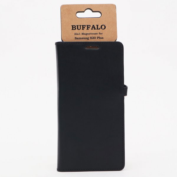 Buffalo Samsung Galaxy S20 Plus Etui 2i1 Magnet Cover Sort