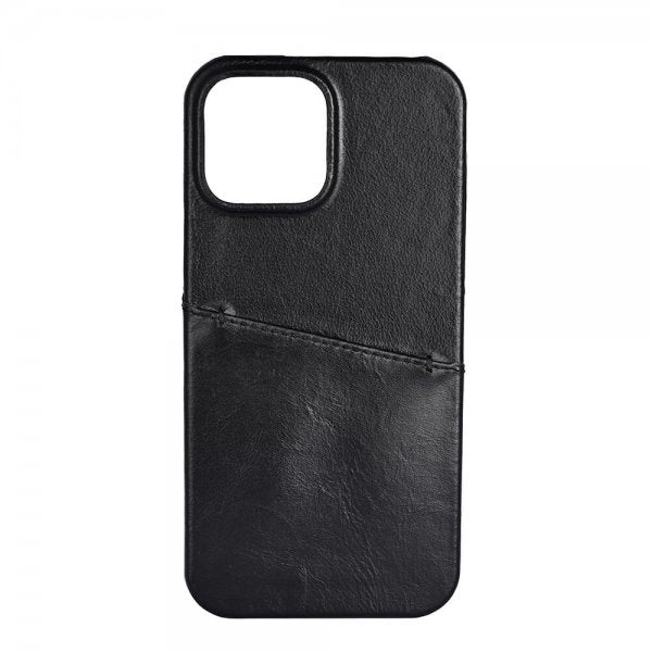 Buffalo iPhone 13 Pro Max Cover Backcover med Kortplads Sort