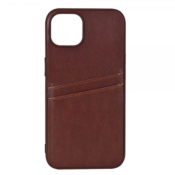 Buffalo iPhone 12/iPhone 12 Pro Cover Bagside med Kortpladser Brun