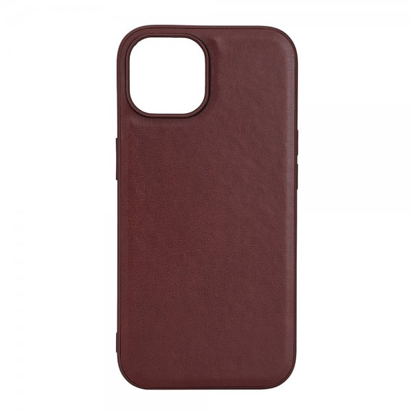 Buffalo iPhone 15 Cover PU MagSeries Brun