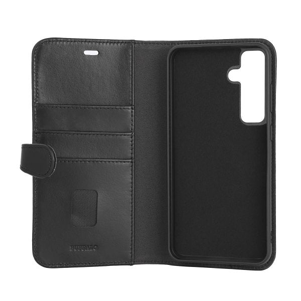 Buffalo Samsung Galaxy S24 FE Etui 2-i-1 Aftagelig Pung Sort