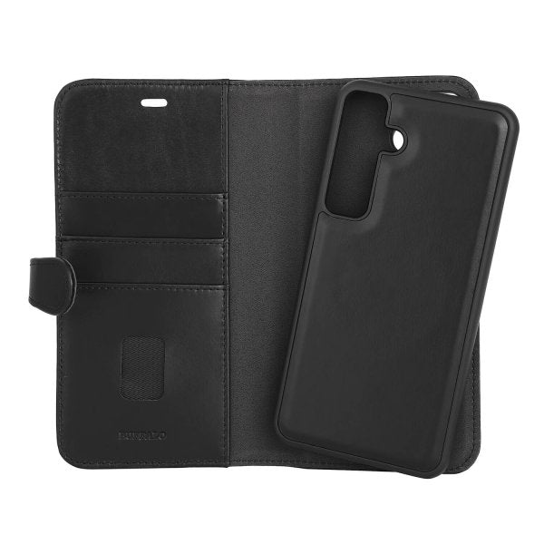 Buffalo Samsung Galaxy S24 FE Etui 2-i-1 Aftagelig Pung Sort