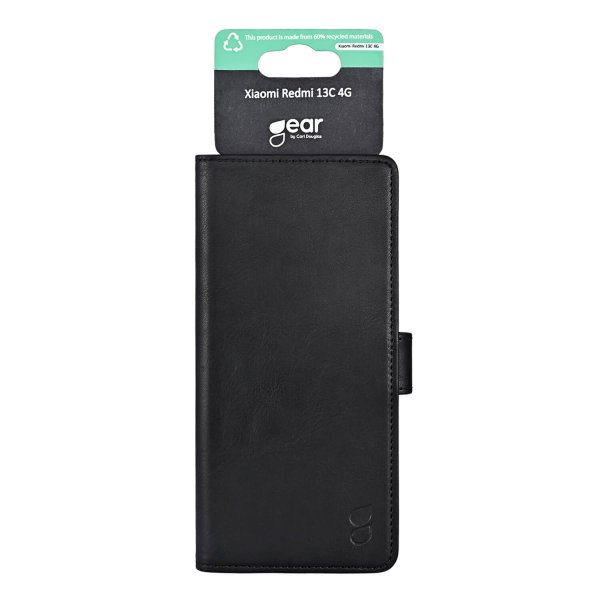 Gear Xiaomi Redmi 13C Cover 3 Kortpladser Sort