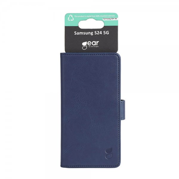 Gear Samsung Galaxy S24 Etui 3 Kortlommer Blå
