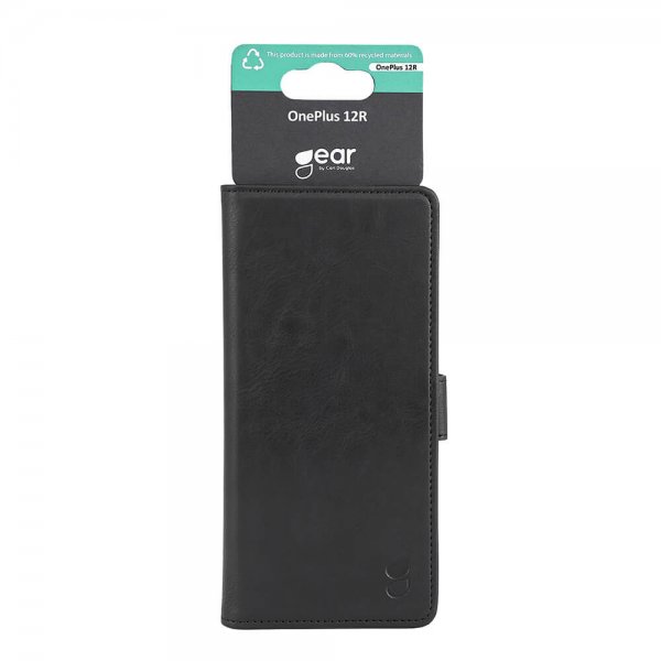 Gear OnePlus 12R Cover 3 kortfack Svart