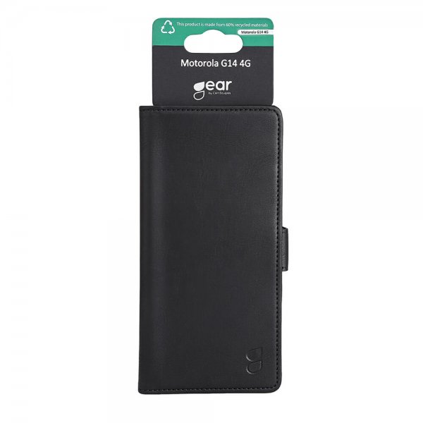 Gear Motorola Moto G14 Etui 3 Kortrum Sort