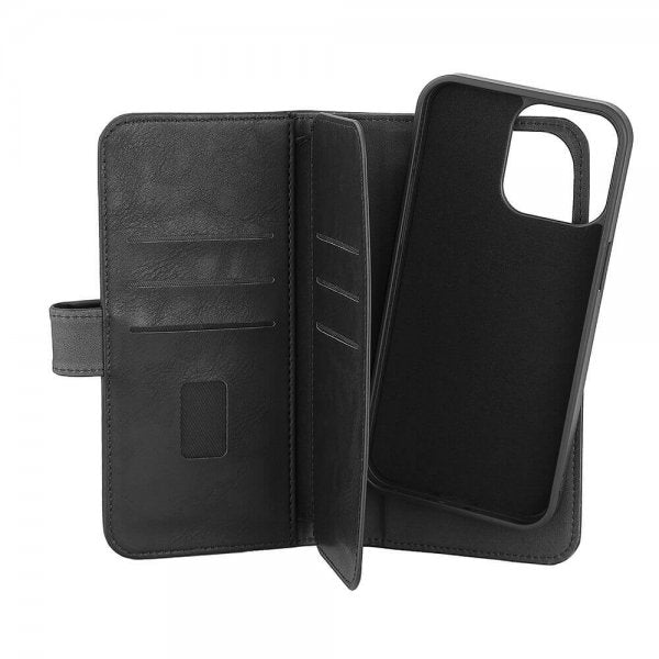 Gear iPhone 15 Pro Max Etui 7 Kortpladser Aftageligt Cover MagSeries Sort