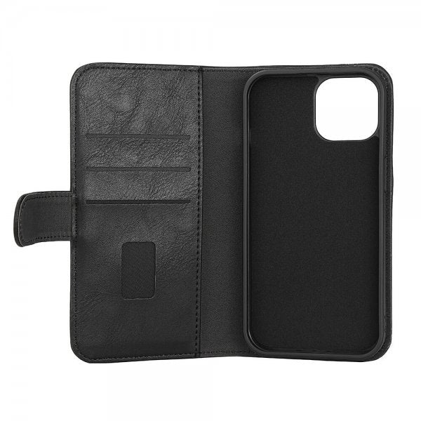 Gear iPhone 15 Etui 3 Kortlommer Aftageligt Cover MagSeries Sort