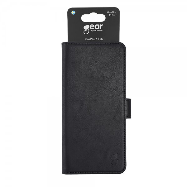 Gear OnePlus 11 Cover 3 Kortpladser Sort