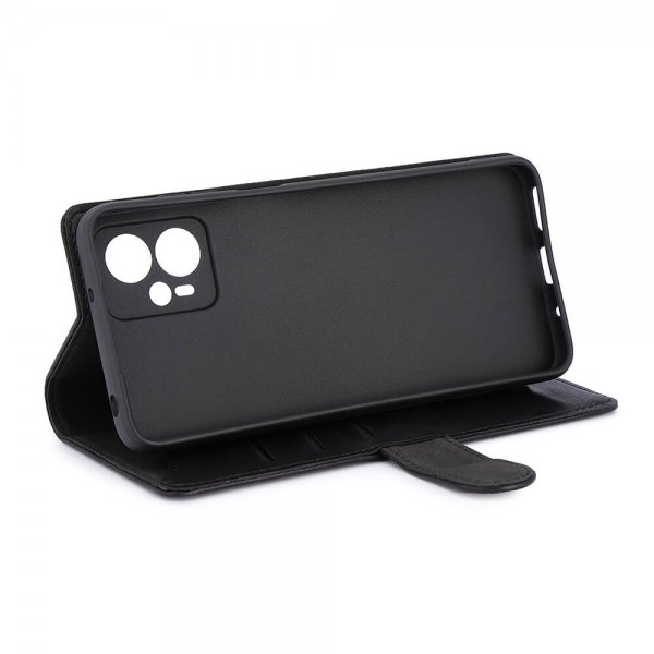 Gear Motorola Moto G23 Cover 3 Kortlommer Sort