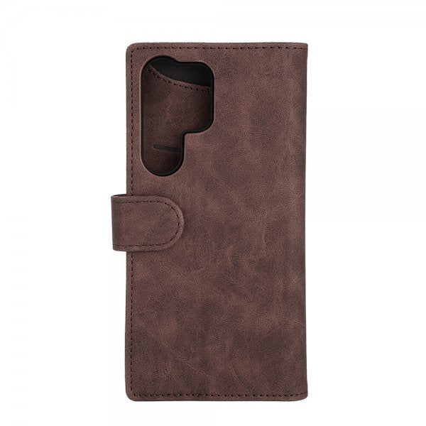Gear Samsung Galaxy S23 Ultra Etui med Kortrum Brun