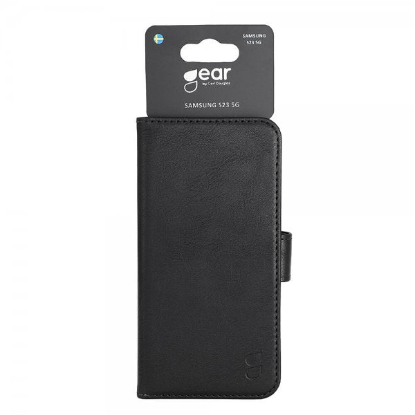 Gear Samsung Galaxy S23 Cover med Kortlomme Sort