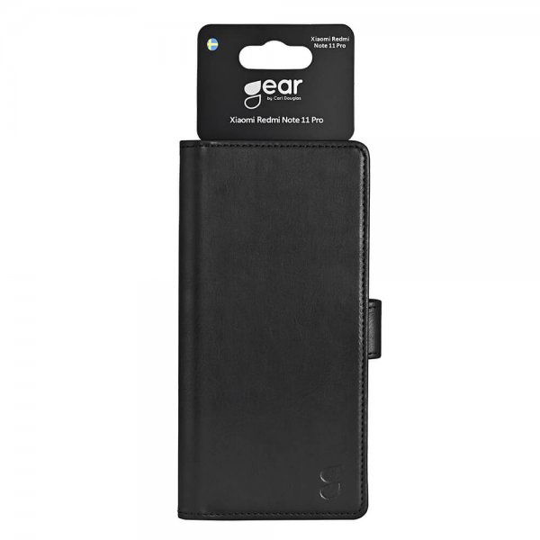 Gear Xiaomi Redmi Note 11 Pro Etui 3 Kortlommer Sort
