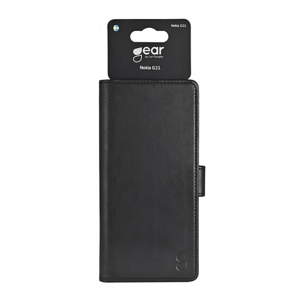 Gear Nokia G21 Etui 3 Kortlommer Sort