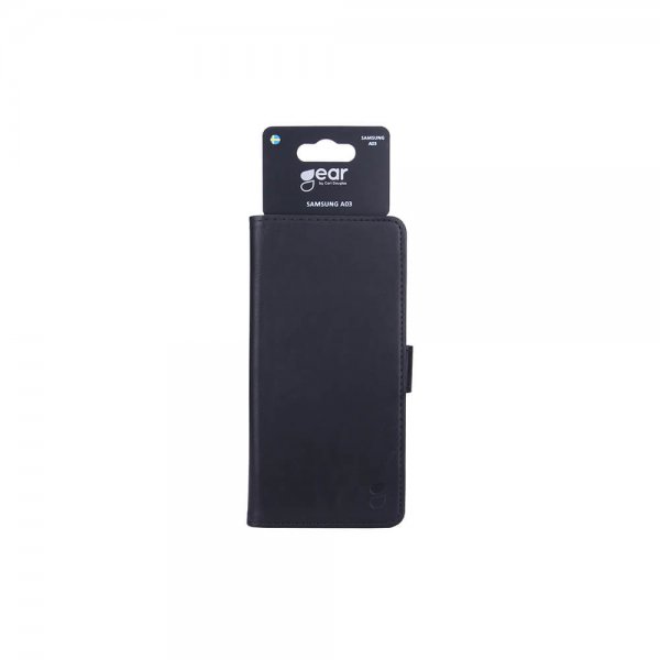 Gear Samsung Galaxy A03 Cover 3 Kortlommer Sort
