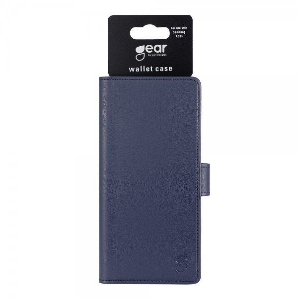 Gear Samsung Galaxy A03s Cover 3 Kortlommer Blå