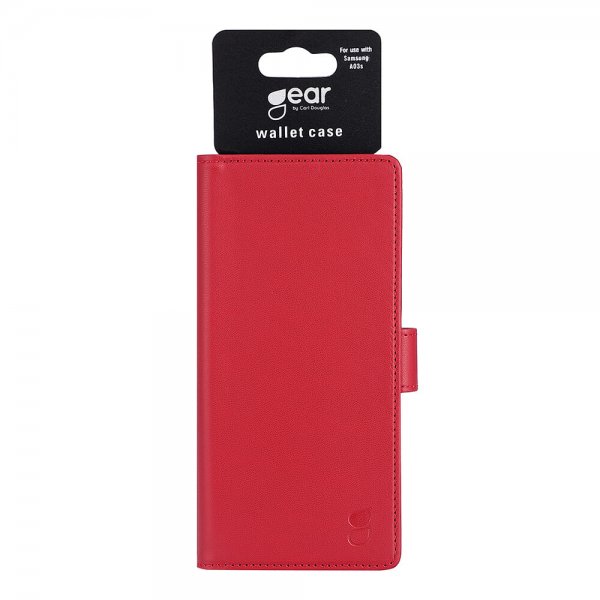 Gear Samsung Galaxy A03s Etui 3 Kortrum Rød