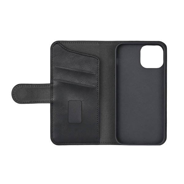 Gear iPhone 13 Mini Cover med Kortlomme Sort