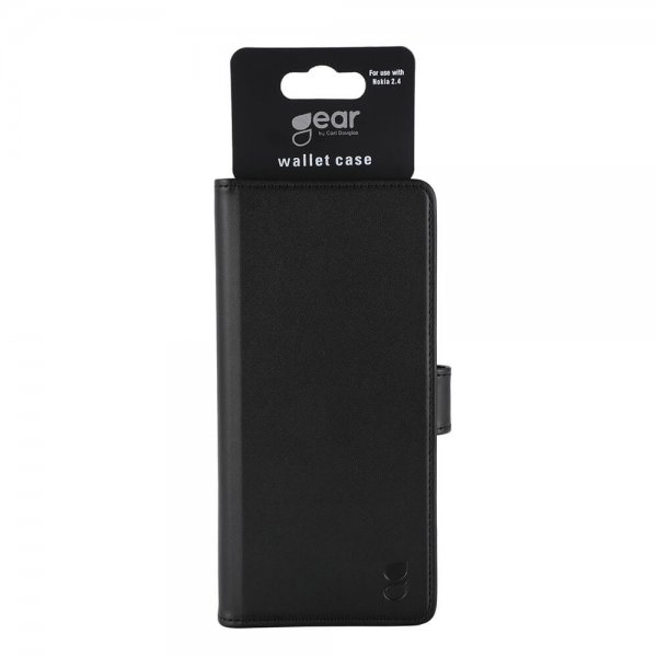 Gear Nokia 2.4 Etui 3 Kortrum Sort