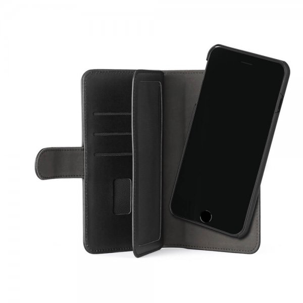 Gear iPhone 11 Cover 7 Kortlommer Aftageligt Cover Sort