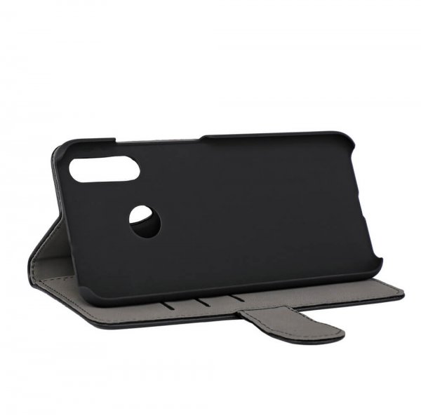 Gear Motorola Moto E6 Plus Etui 3 Kortlommer Sort