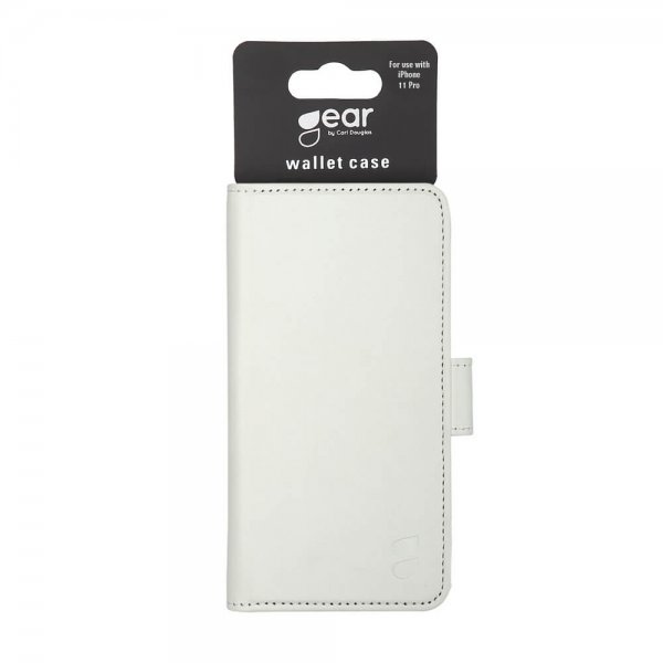 Gear iPhone 11 Pro Cover 3 Kortlommer Hvid