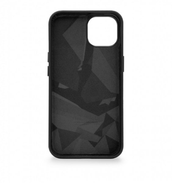 Decoded iPhone 14 Plus Cover med Læder Bagside Sort
