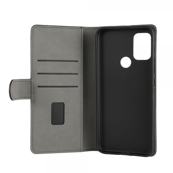 Gear Motorola Moto G10/G30 Etui med Kortlomme Sort