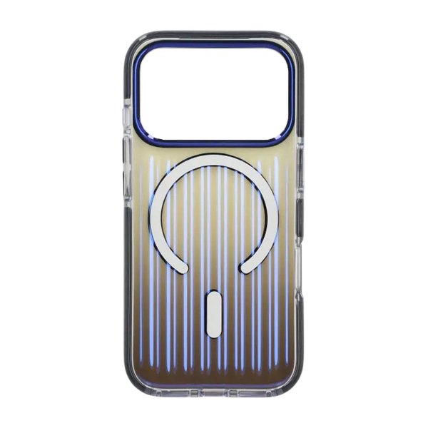 iPhone 17 Pro Cover Bølget MagSafe Sort