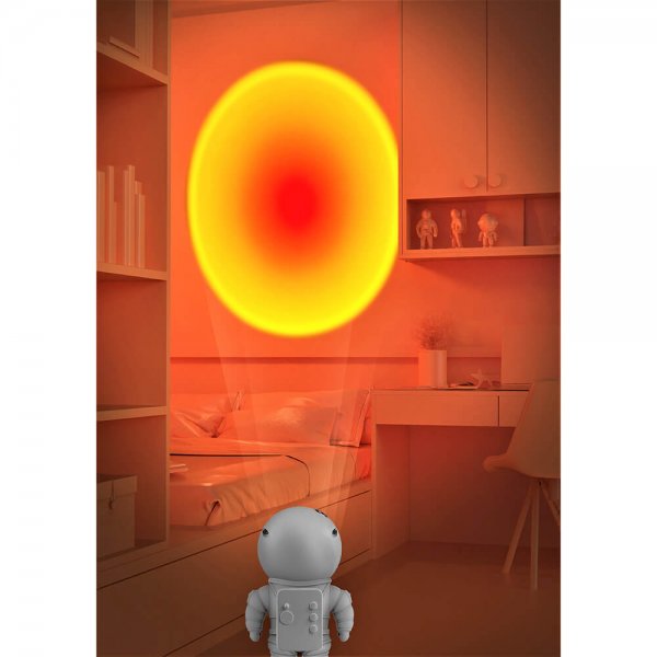 Mobility on Board Projektor Astrolight Orange Sunset