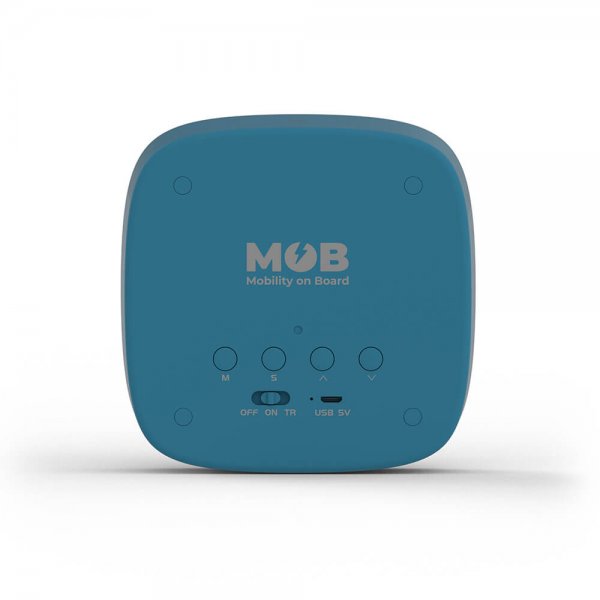 Mobility on Board Vækkeur med Natlampe Billy Clock Mørkeblå