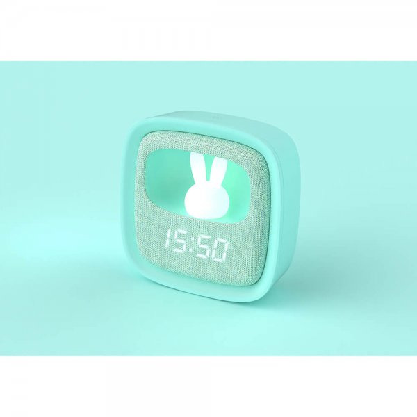 Mobility on Board Vækkeur med Natlampe Billy Clock Mintgrøn