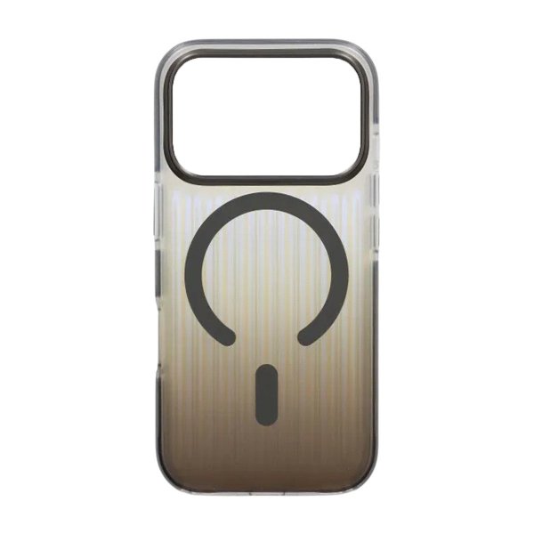 iPhone 17 Pro Max Cover Bølget MagSafe Grå