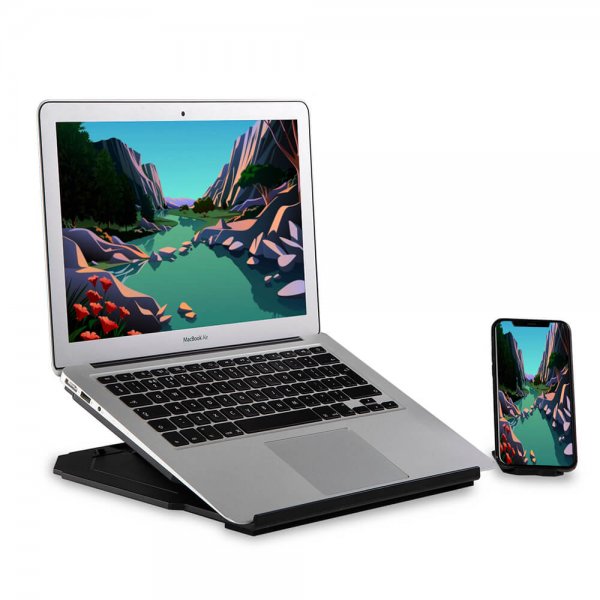 desire2 2-i-1 Bærbart Laptopstativ Roterbart