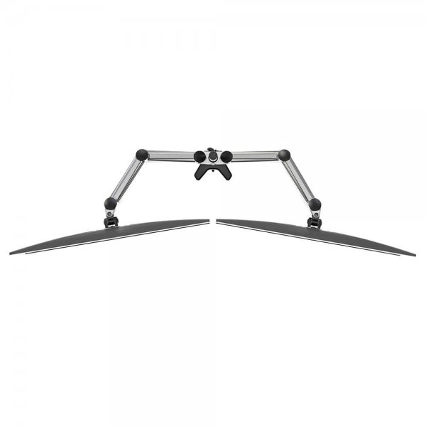 desire2 Monitorarm Duo Aluminium