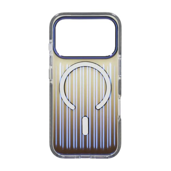iPhone 17 Pro Cover Bølget MagSafe Grå