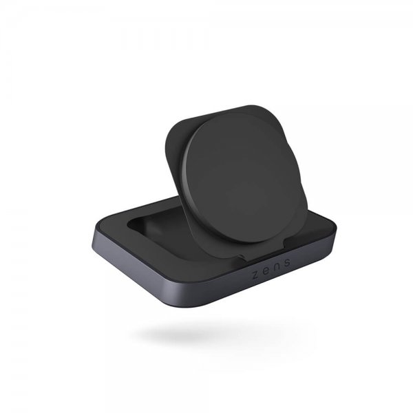 Zens Trådløs Oplader Magnetic Nightstand Charger MagSafe Sort