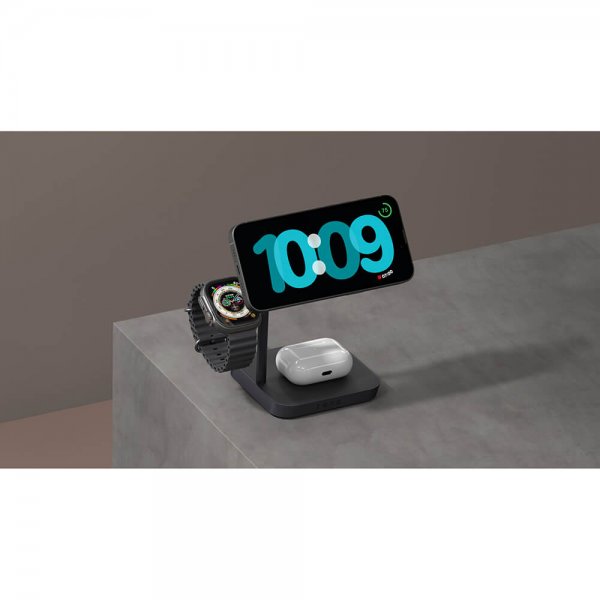 Zens Trådløs Oplader 4-i-1 MagSafe + Watch Trådløs Opladerstation