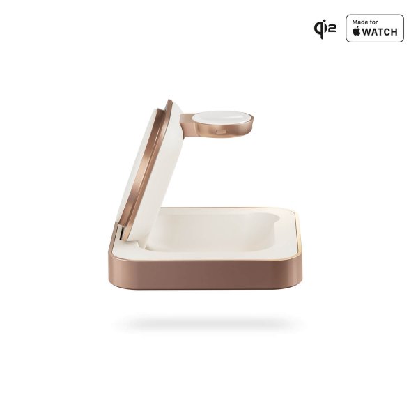 Zens Trådløs Oplader Nightstand Charger Pro 2 MagSafe Copper