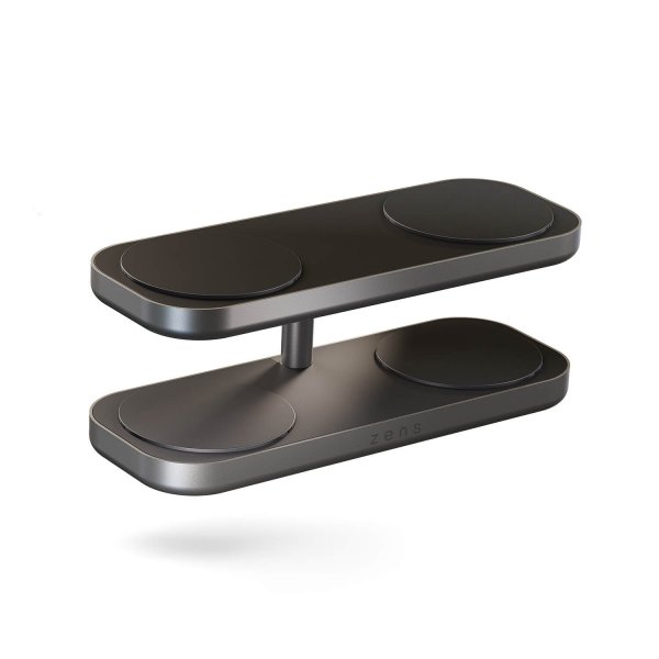 Zens Trådløs Oplader Quattro Pro 4 Qi2 MagSafe Sort