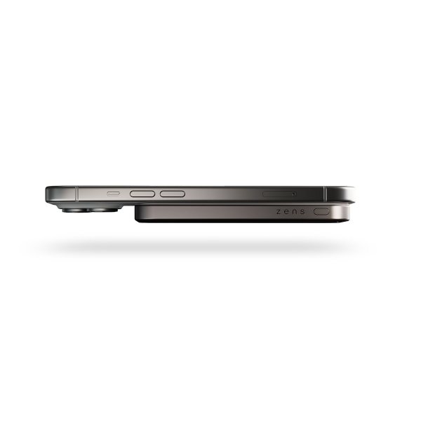 Zens Powerbank Pro 1 Slim 5000 mAh Qi2 MagSafe Sort