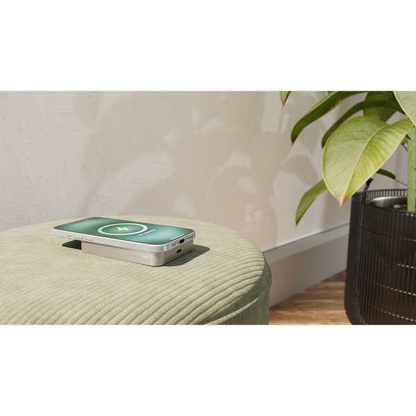 Zens Powerbank Pro 1 Slim 10.000 mAh Qi2 MagSafe Hvid