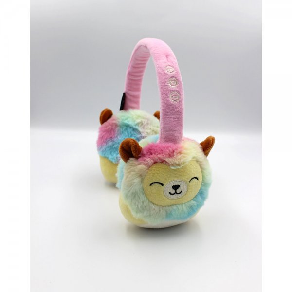 Squishmallows Høretelefoner Plys Bluetooth-hovedtelefoner Leonard Løven