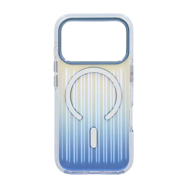 iPhone 17 Pro Cover Korrugeret MagSafe Blå