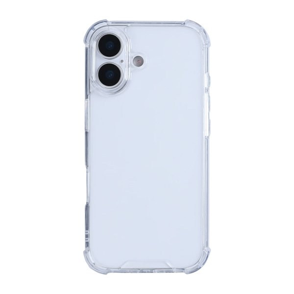 iPhone 17 Cover Forstærkede Hjørner Gennemsigtig