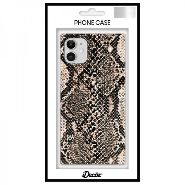 iDecoz iPhone 11 Cover Square Case Python