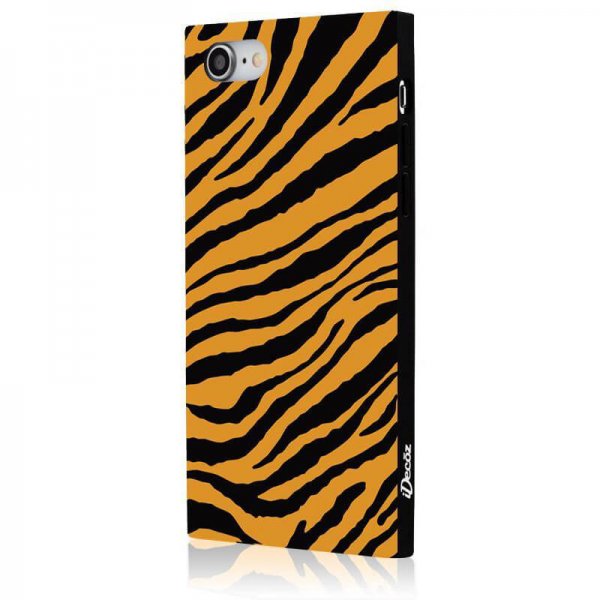 iDecoz iPhone 7/8/SE Skal Square Case Tiger